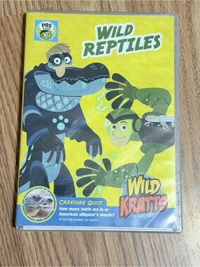Wild Reptiles - Yellow Wild Kratts DVD